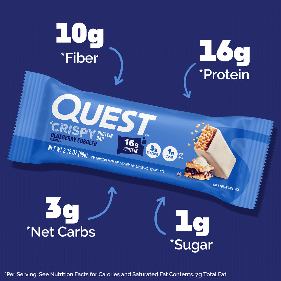 Quest Crispy Hero Bars Protein Bar 15-18g Protein