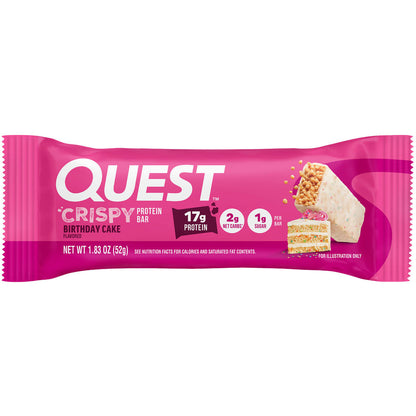 Quest Crispy Hero Bars Protein Bar 15-18g Protein