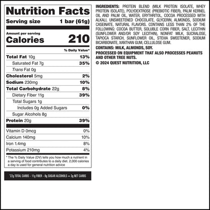 Quest Overload Bars 20g Protein