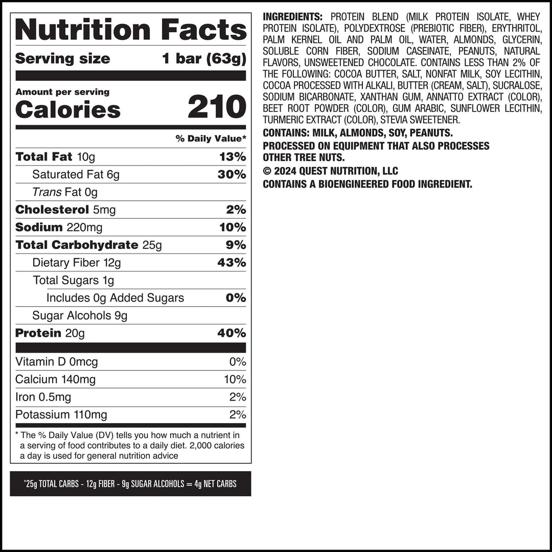 Quest Overload Bars 20g Protein