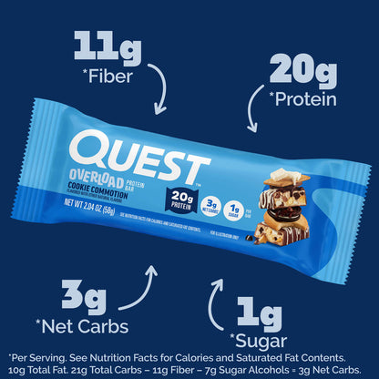Quest Overload Bars 20g Protein