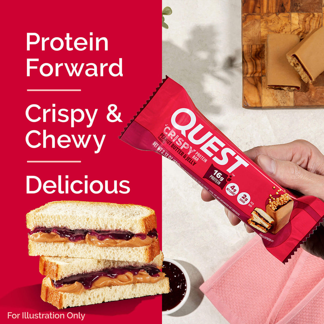Quest Crispy Hero Bars Protein Bar 15-18g Protein