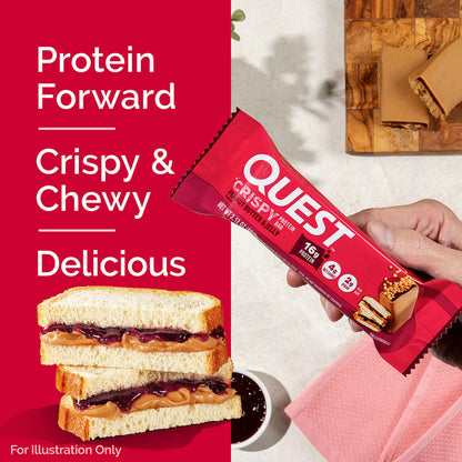 Quest Crispy Hero Bars Protein Bar 15-18g Protein