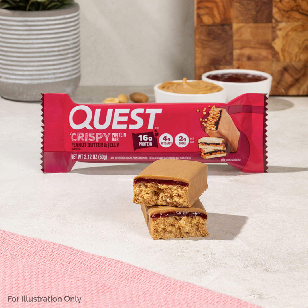 Quest Crispy Hero Bars Protein Bar 15-18g Protein