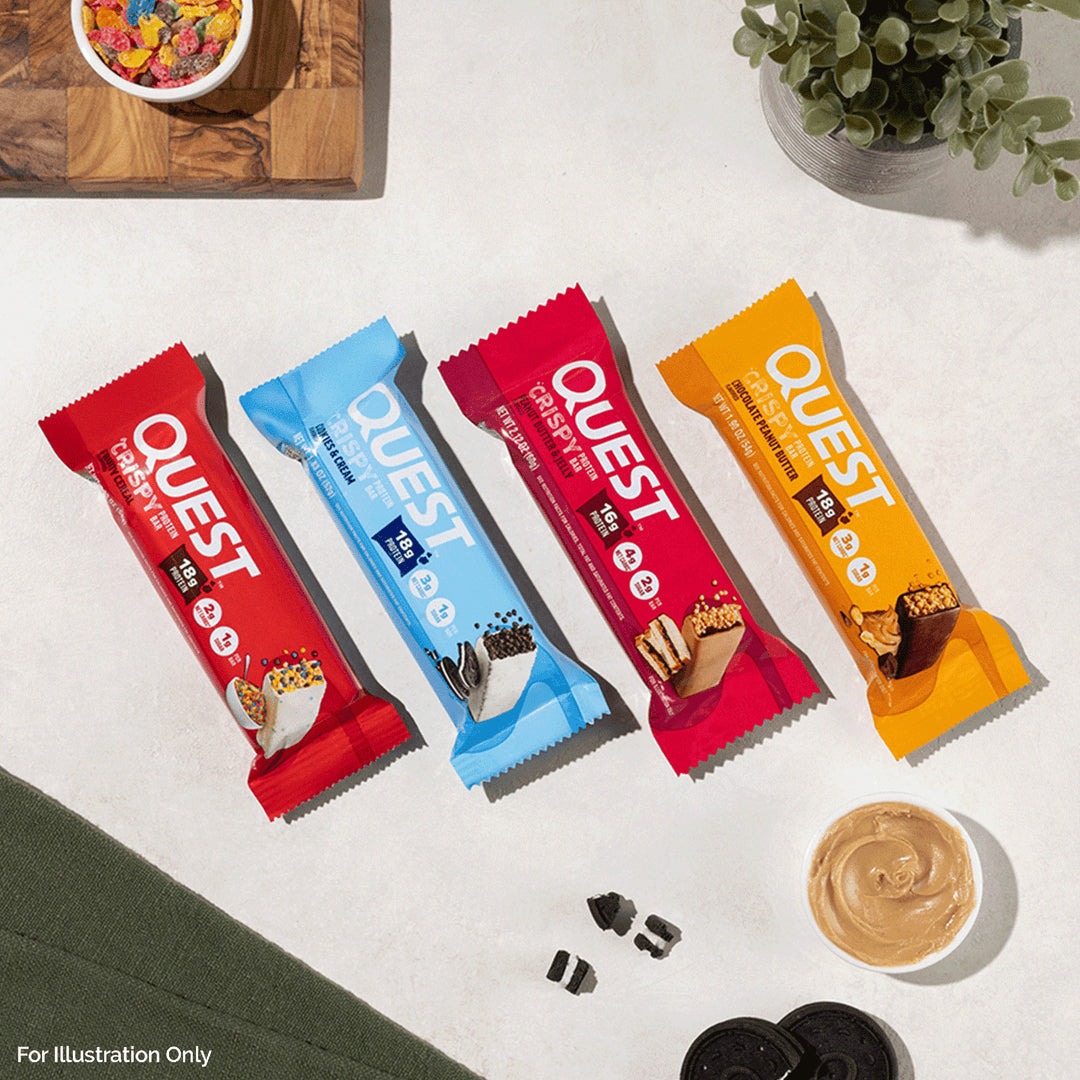 Quest Crispy Hero Bars Protein Bar 15-18g Protein