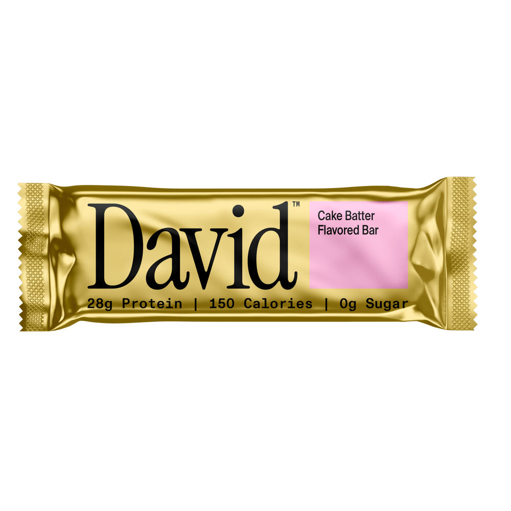 David Protein Bar Gold 28g Protein 150 Calories 0 Sugar