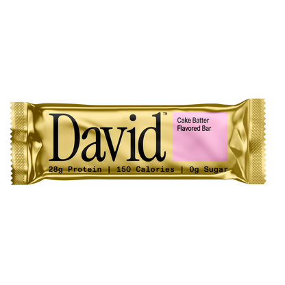 David Protein Bar Gold 28g Protein 150 Calories 0 Sugar