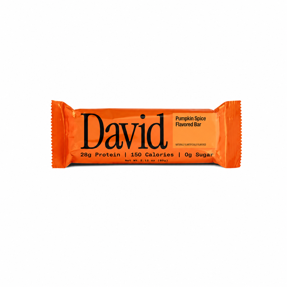 David Protein Bar Gold Pumpkin Spice Limited Edition 28g Protein 150 Calories 0 Sugar