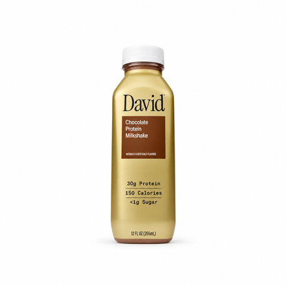 David Protein Milkshakes 30g Protein 140-150 Calories RTD