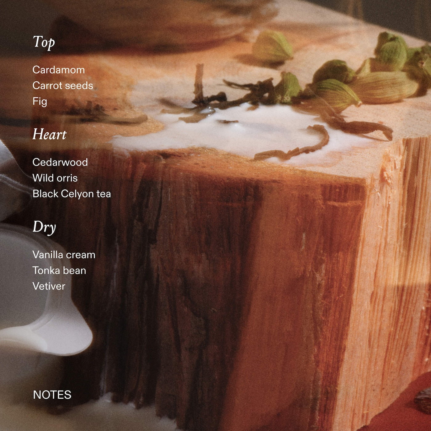 LORE Somewhere but nowhere Eau de Parfum with Cedarwood