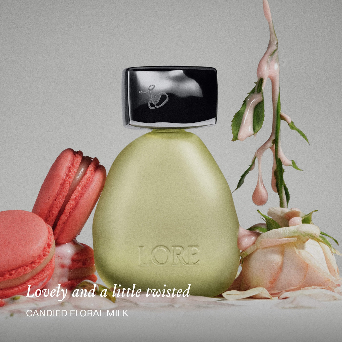 LORE Lovely and a little twisted Eau de Parfum with Rose Milk