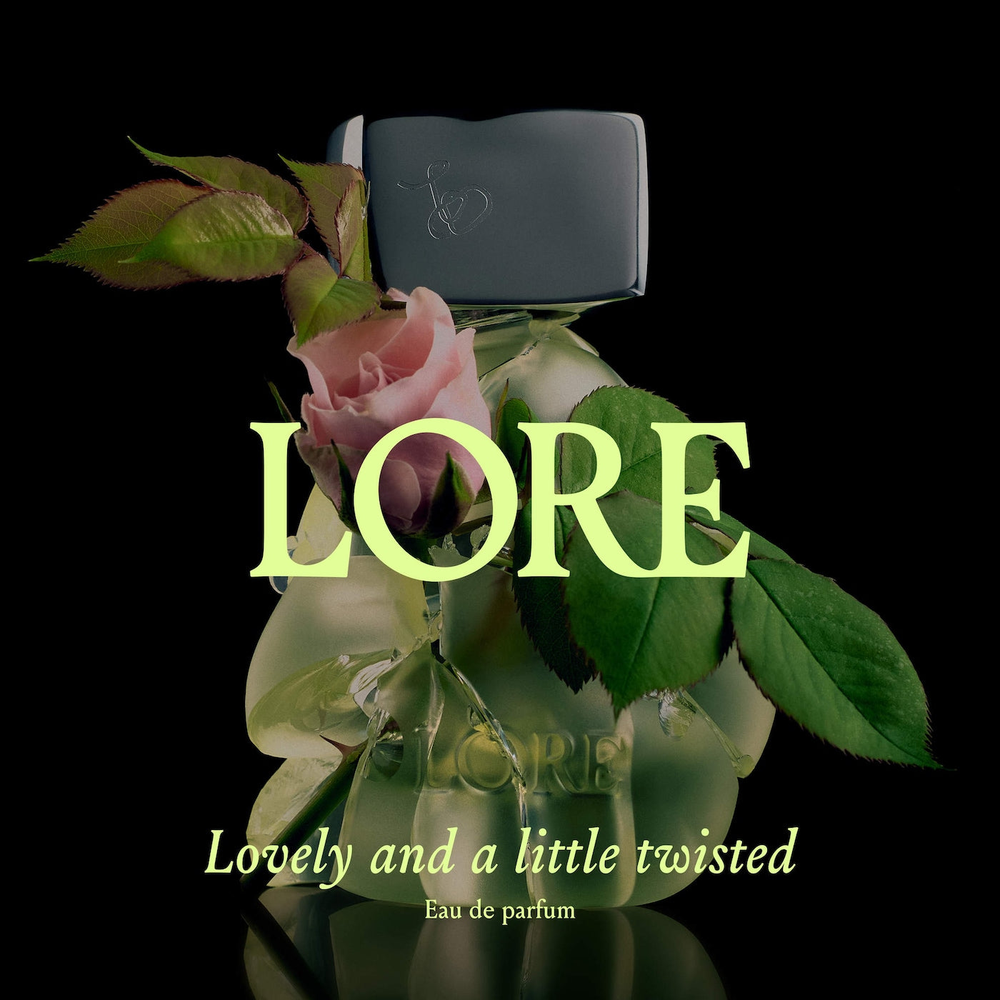LORE Lovely and a little twisted Eau de Parfum with Rose Milk