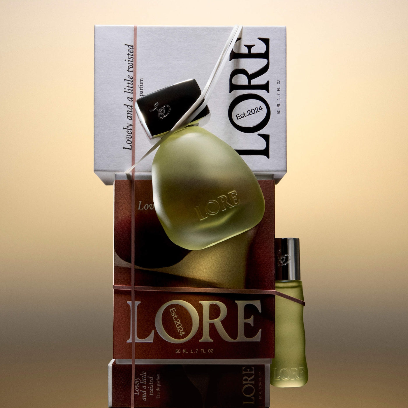 LORE Lovely and a little twisted Eau de Parfum with Rose Milk