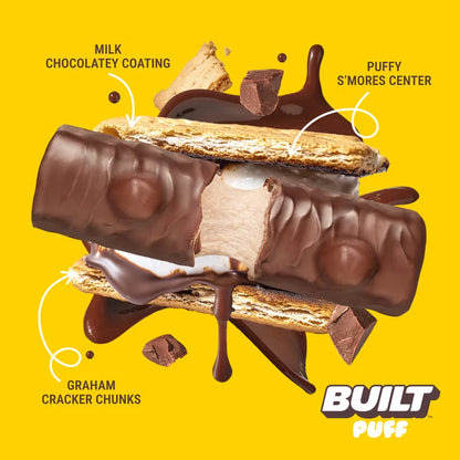 BUILT Puff Protein Marshmallow Puffs 15-17g Protein