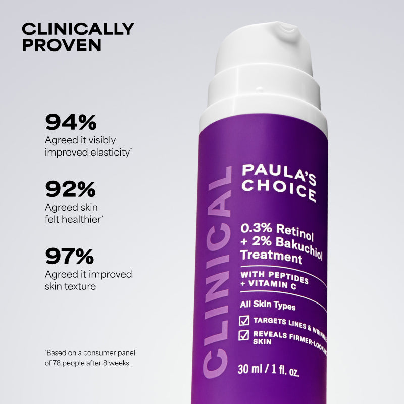 Paula's Choice 0.3% Retinol + 2% Bakuchiol Treatment